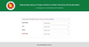 Web Based Result 2024 Publication System for  .